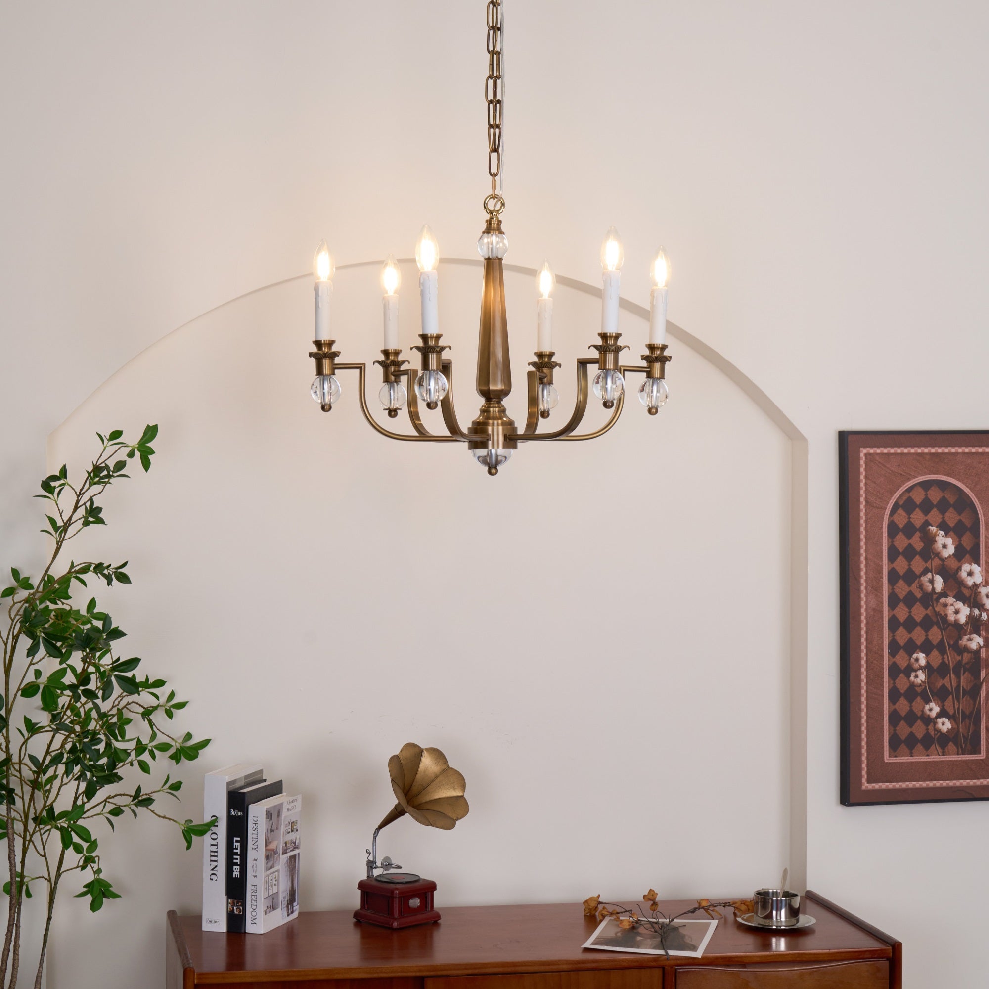 Vorinor Industrieller Vintage-Kronleuchter-Letslighting