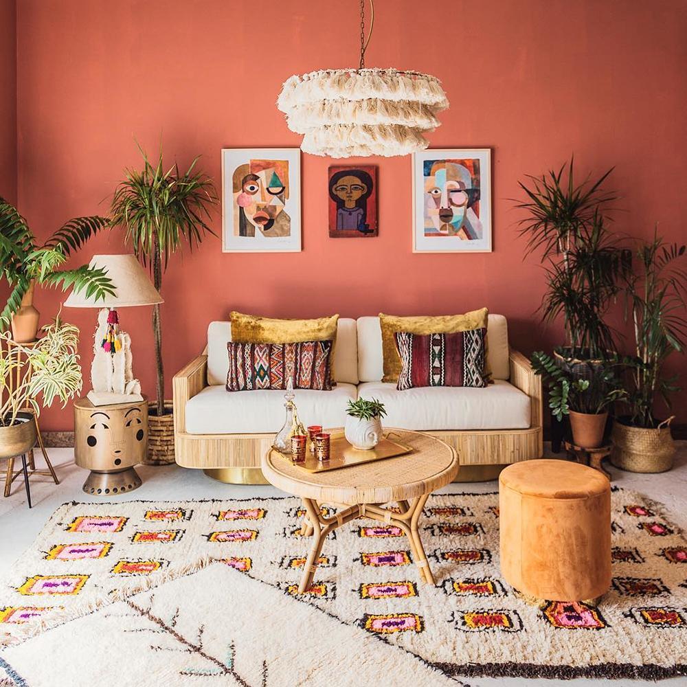Lustra Kronleuchter Pink Boho Chic-Letslighting