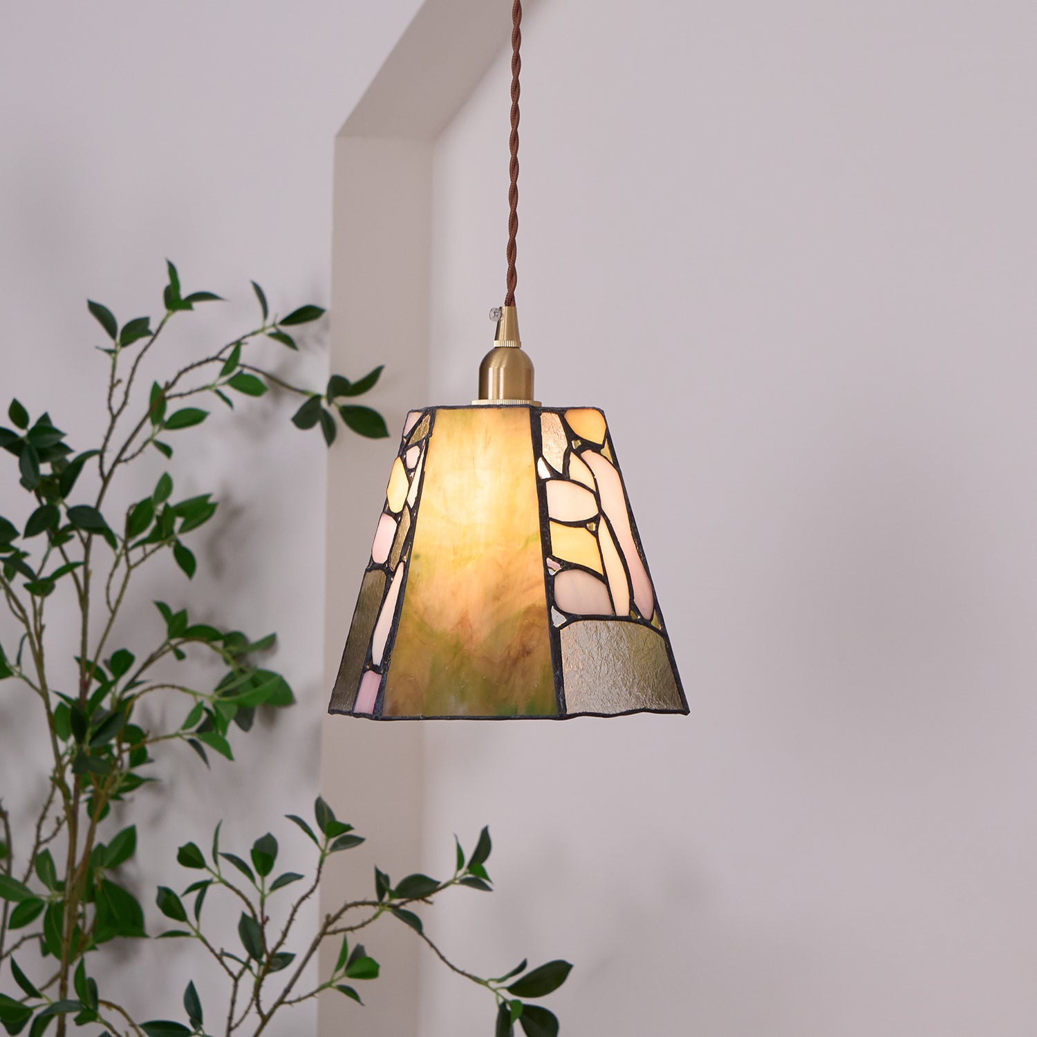 Mavine Tiffany-Stil Buntglas Pendelleuchte-Letslighting