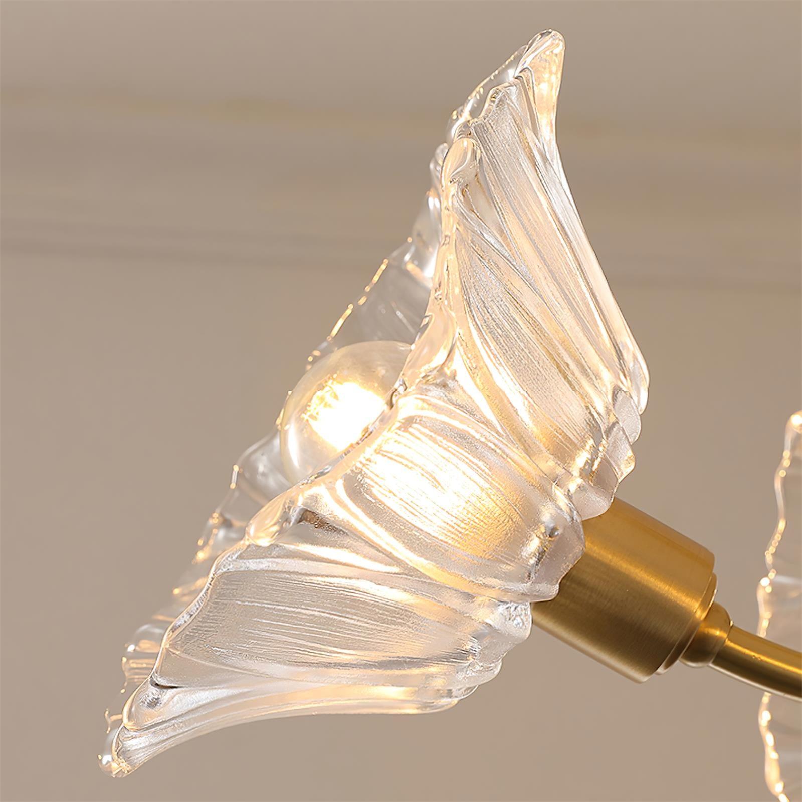 Kalin Flower Glass Chandelier - Blowlighting