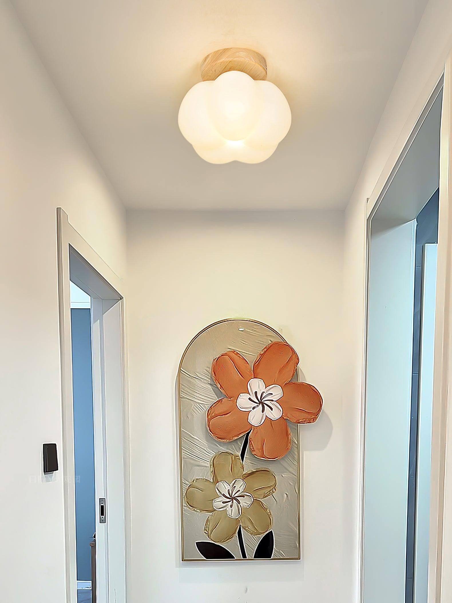 Cinorisra Nordische Art Blumen Mini-Deckenleuchte-Letslighting