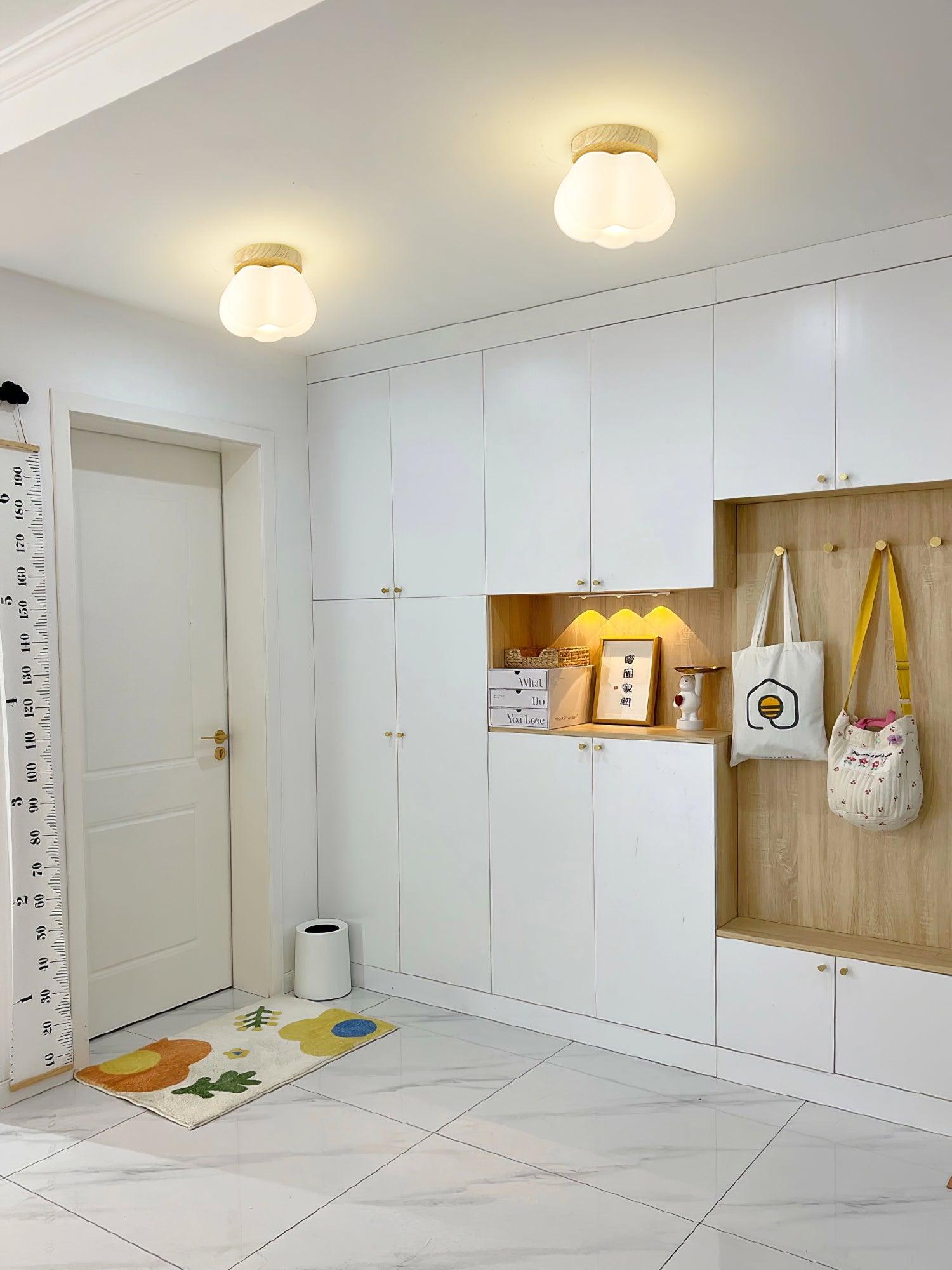 Cinorisra Nordische Art Blumen Mini-Deckenleuchte-Letslighting