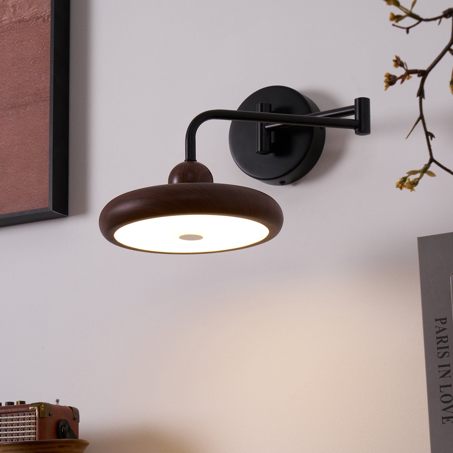 Nella Wooden Wall Light - Letslighting