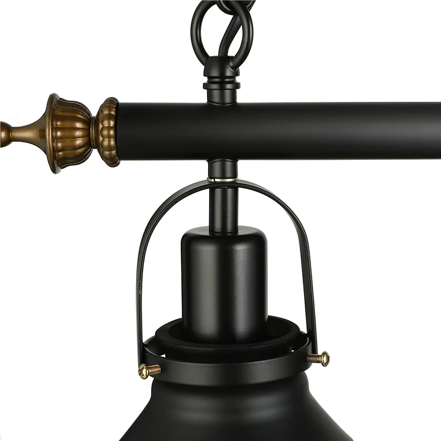 Lustra Kronleuchter Billardkugeln Schwarz Glas Modern-Letslighting