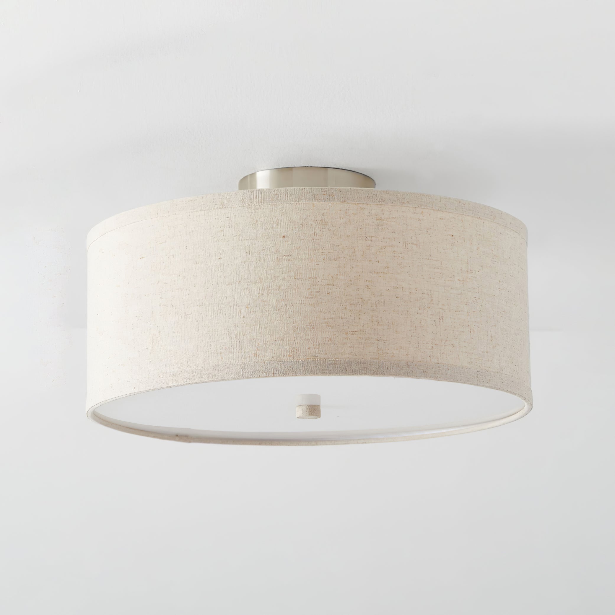 Lustra Deckenleuchte Schlicht Elegant Stoff-Letslighting