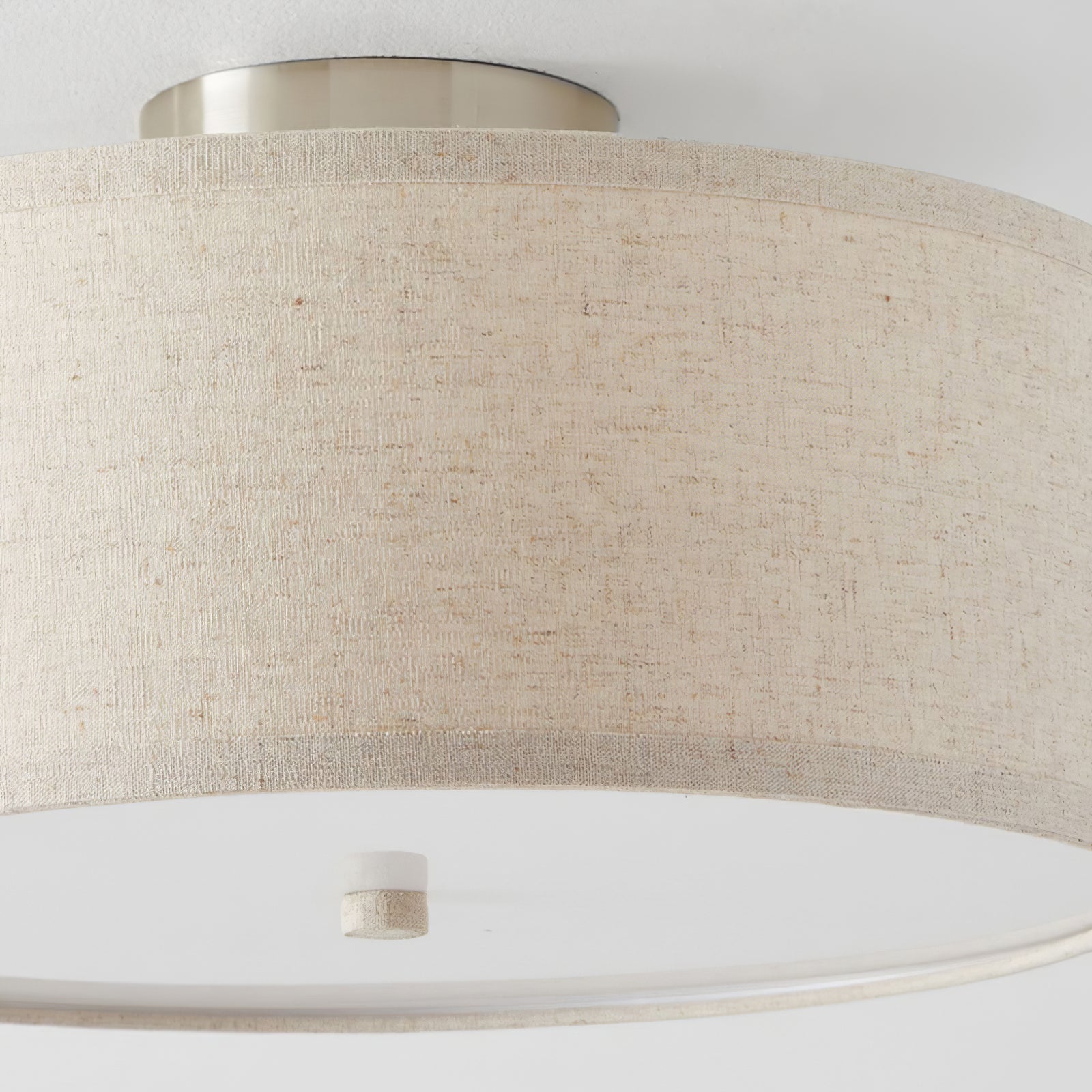 Lustra Deckenleuchte Schlicht Elegant Stoff-Letslighting