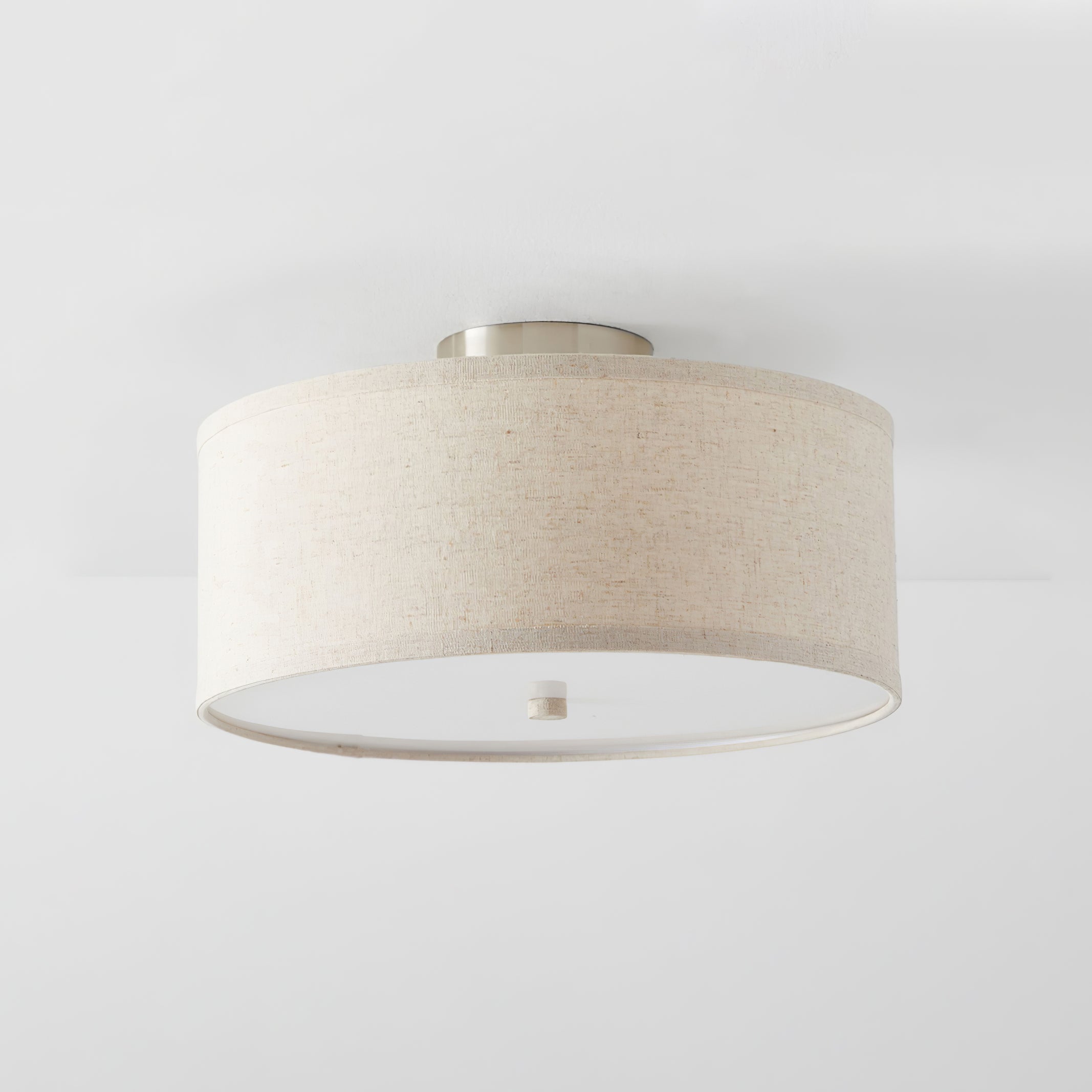 Lustra Deckenleuchte Schlicht Elegant Stoff-Letslighting