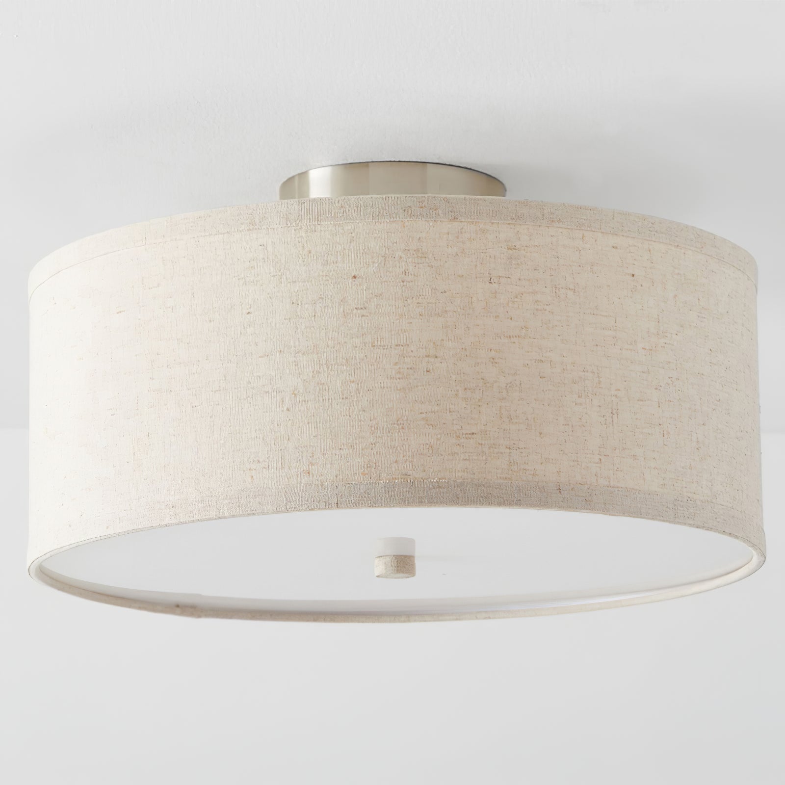 Lustra Deckenleuchte Schlicht Elegant Stoff-Letslighting