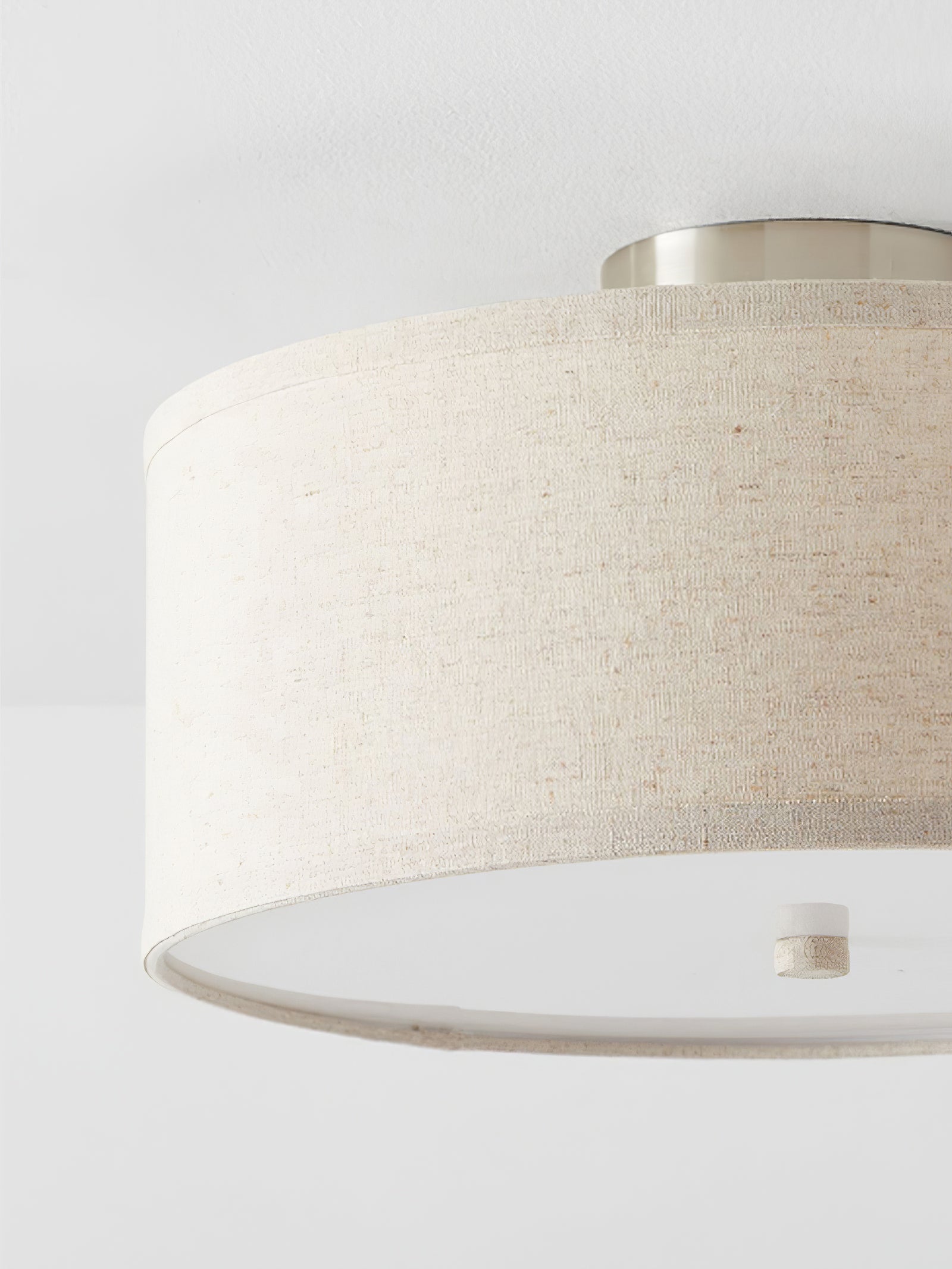 Lustra Deckenleuchte Schlicht Elegant Stoff-Letslighting