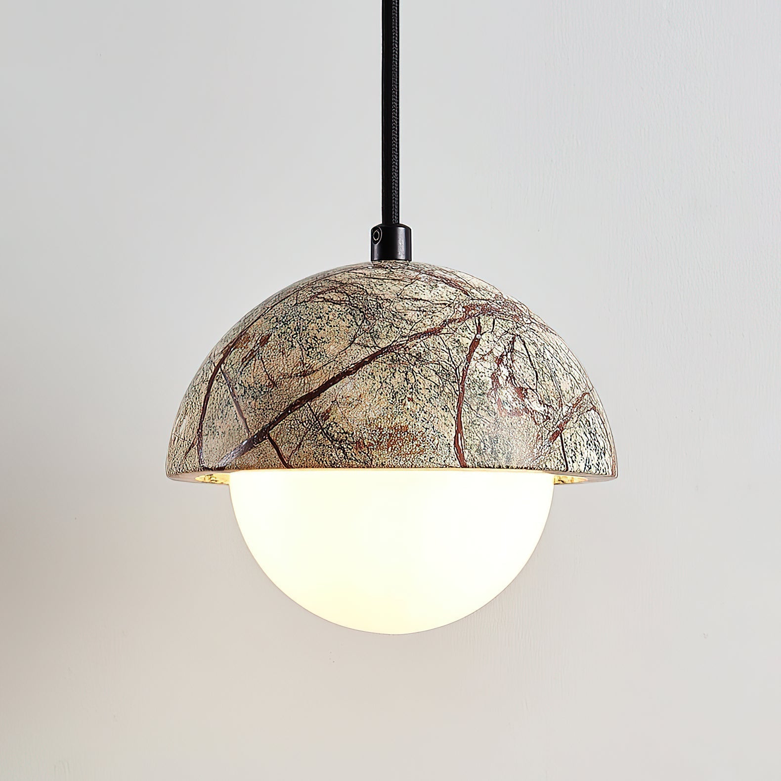 Lylorarae Modern Minimalist Marble Glass Pendant Lamp - Letslighting
