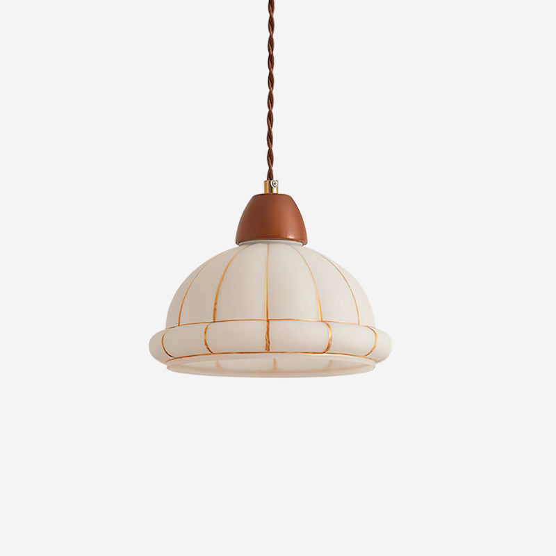 Pendelleuchte Glas Kuppelschirm Akzent Minimalistisch-Letslighting