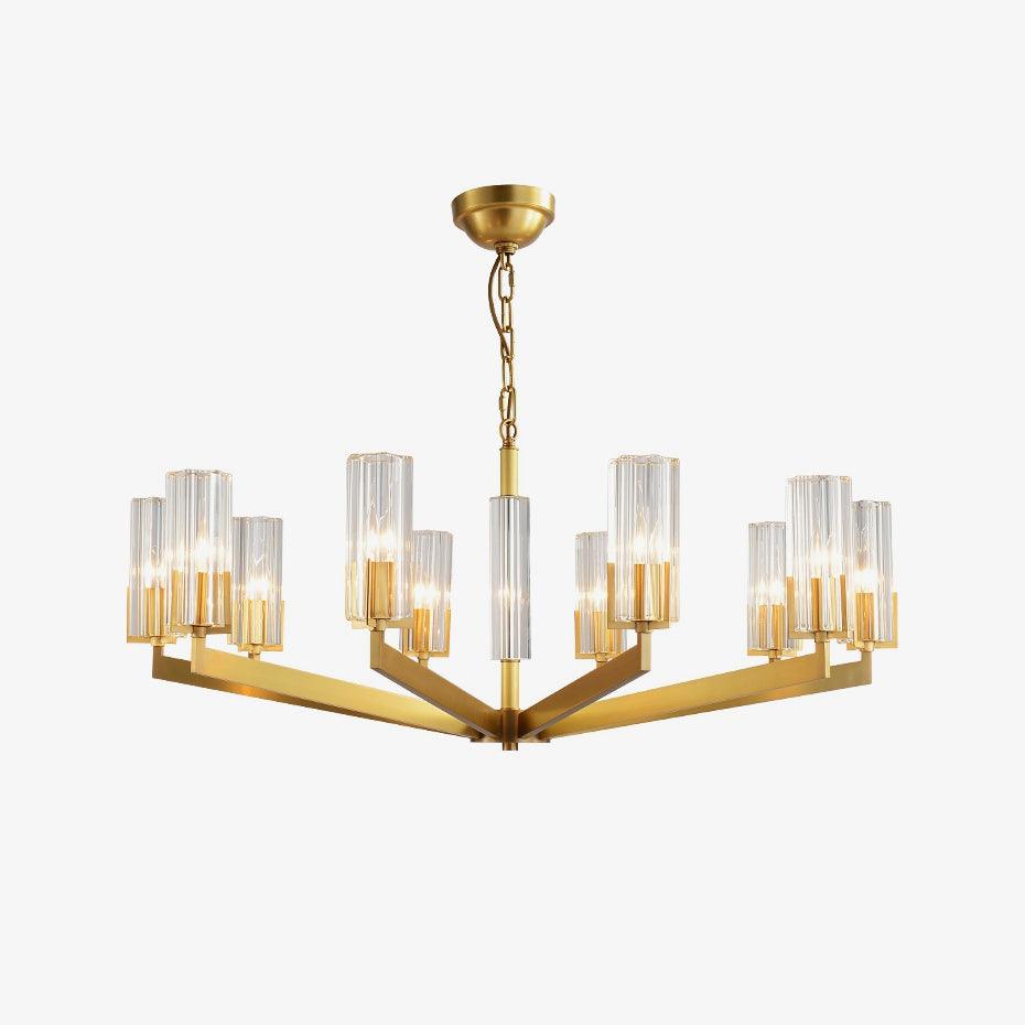 Lustra Kronleuchter Messing Glas Modern-Letslighting
