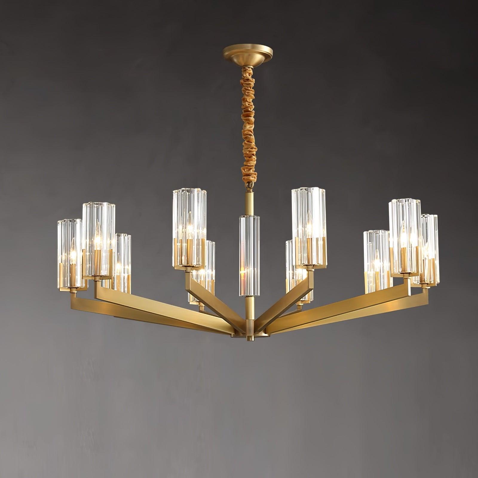 Lustra Kronleuchter Messing Glas Modern-Letslighting