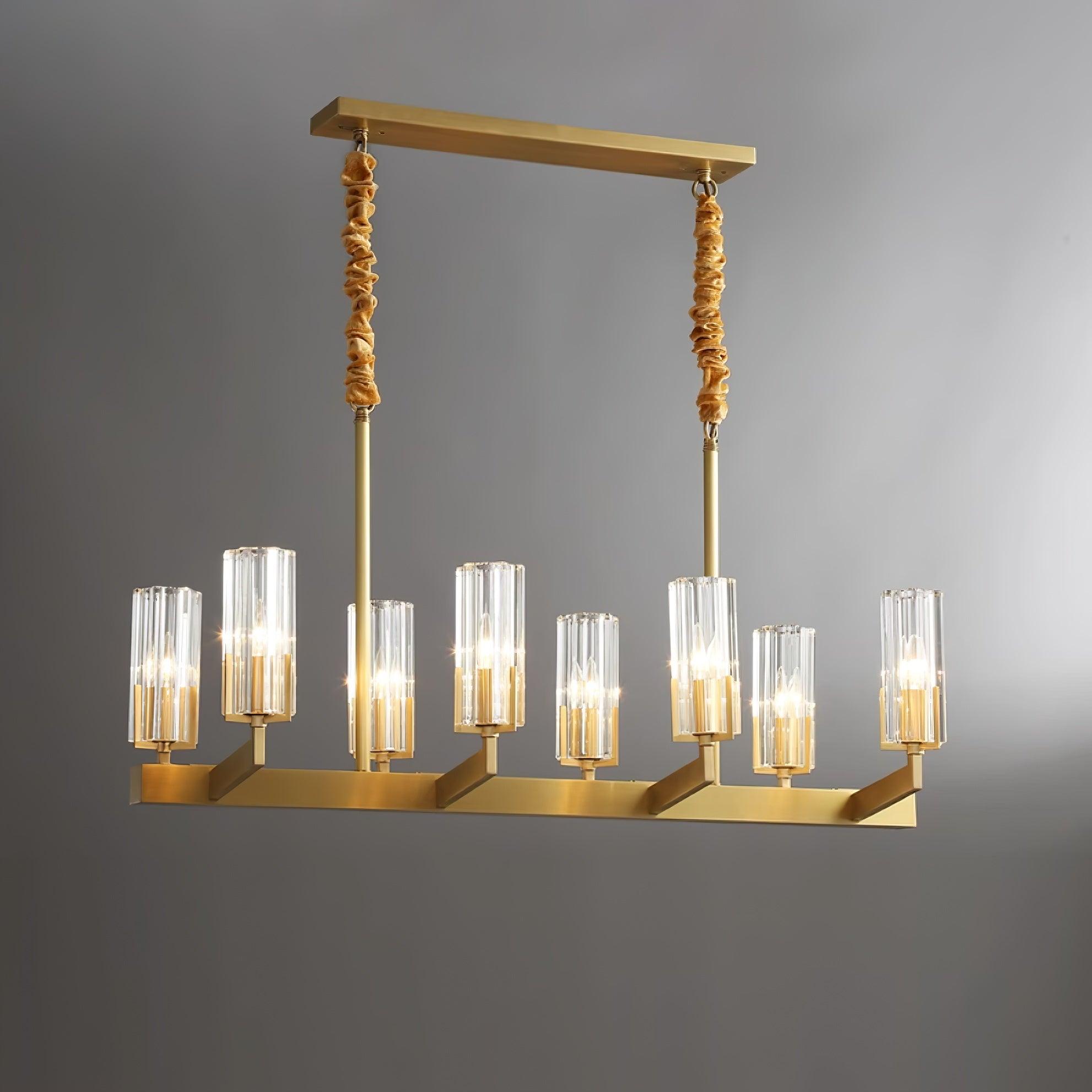 Lustra Kronleuchter Messing Glas Modern-Letslighting