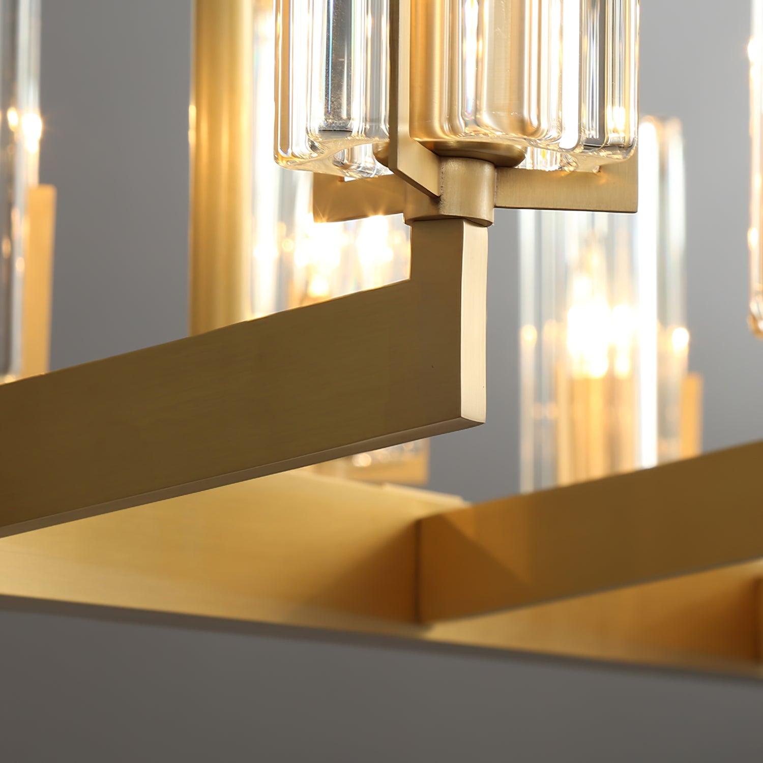 Lustra Kronleuchter Messing Glas Modern-Letslighting