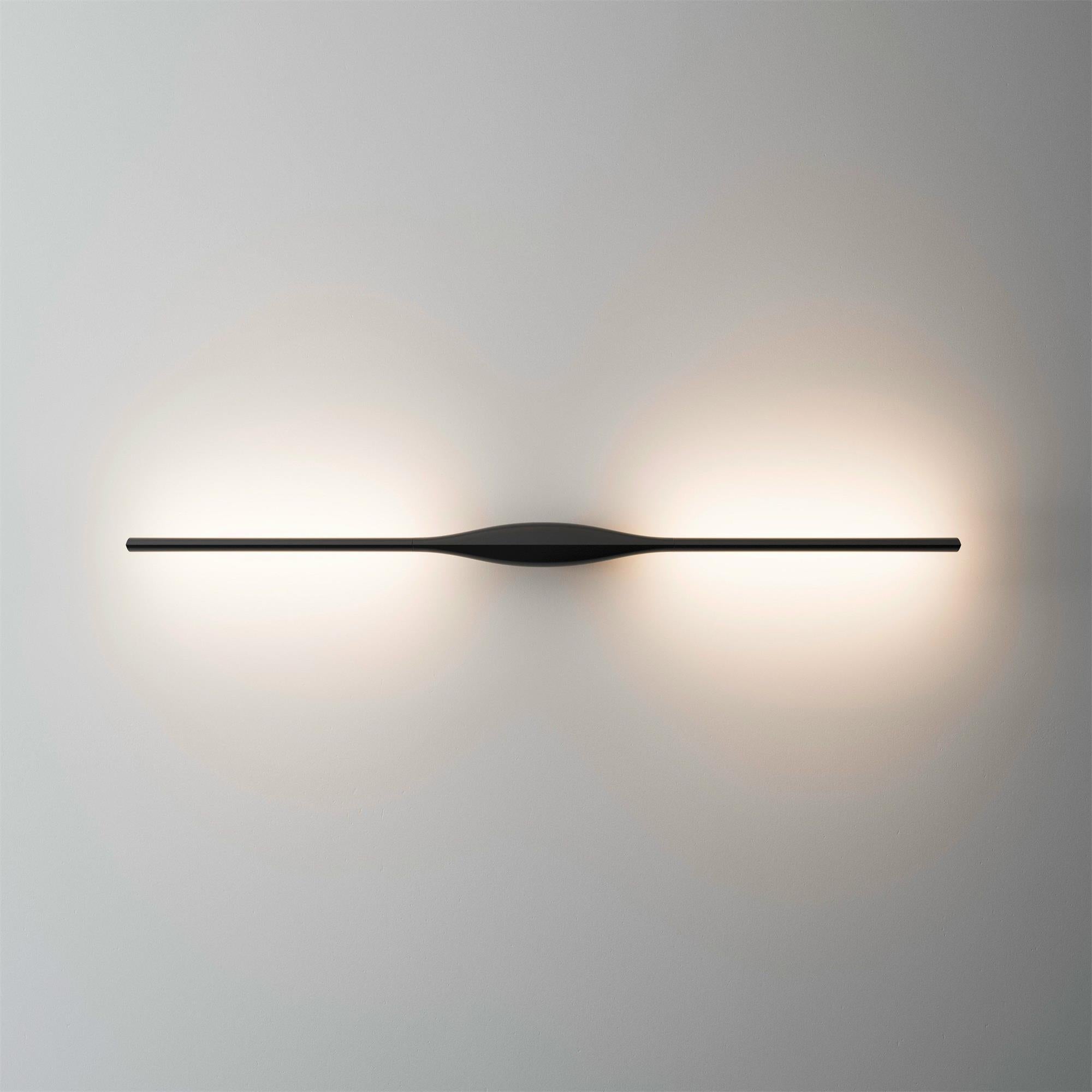 Cuthaiel Aluminium Silikon Minimalistisch Linear Wandleuchte-Letslighting