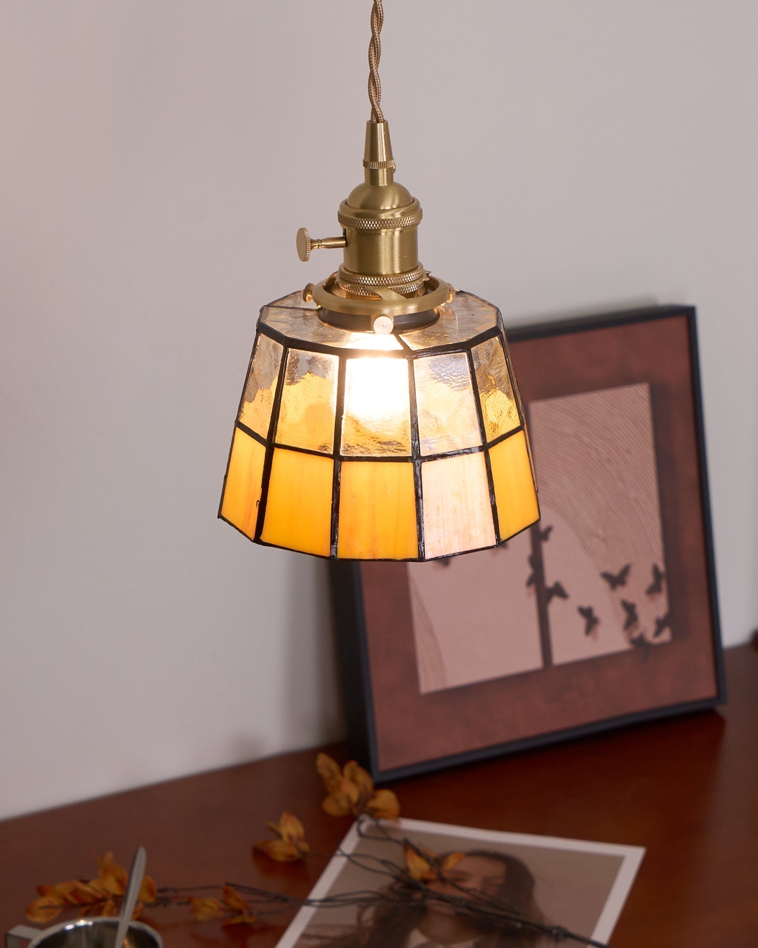 Wren Vintage Pendelleuchte aus Glas-Letslighting