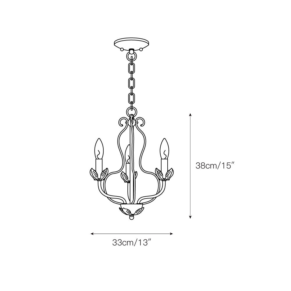 Avtalan Industrieller Vintage-Kronleuchter-Letslighting