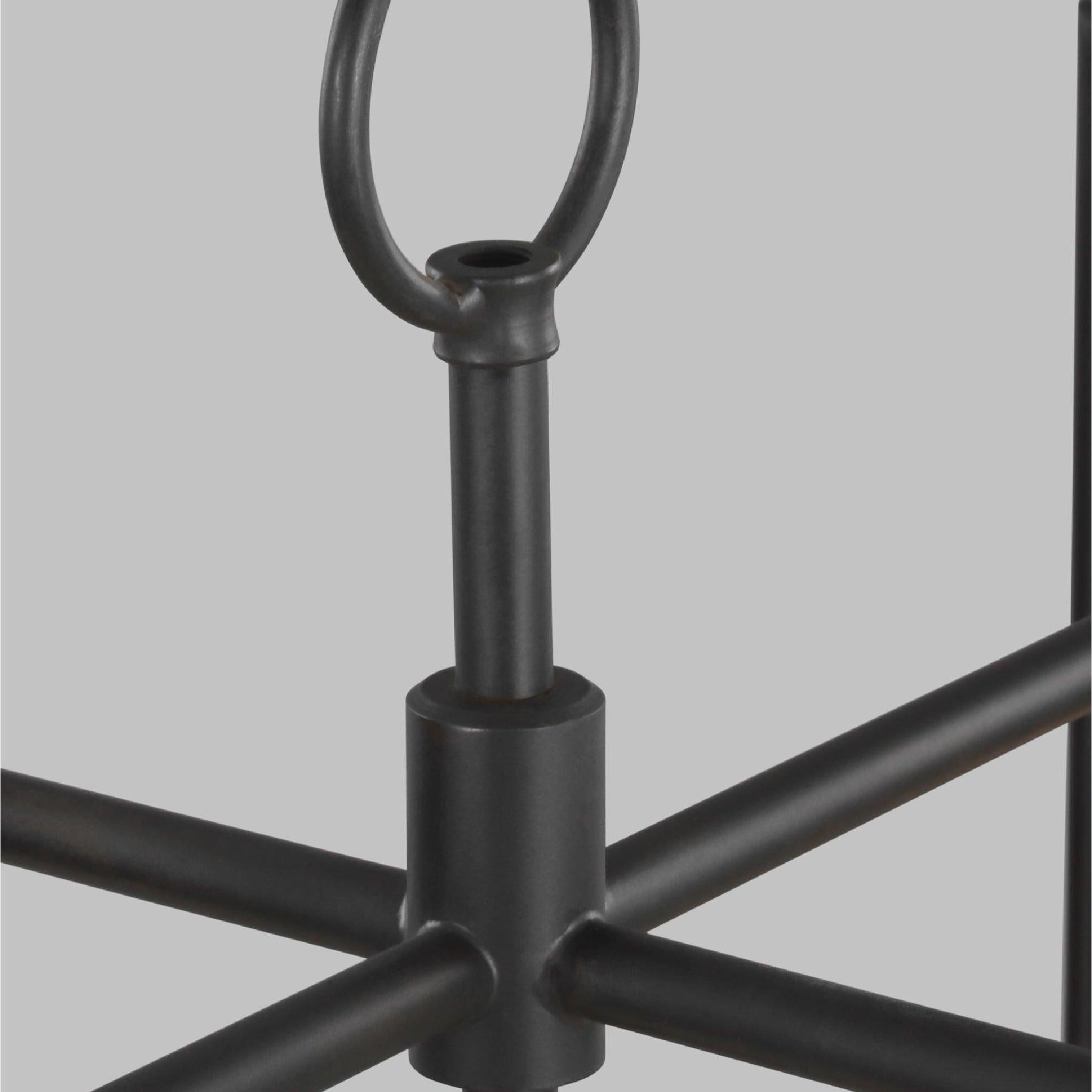 Ovyneth Industrieller Vintage Kronleuchter aus Messing-Letslighting