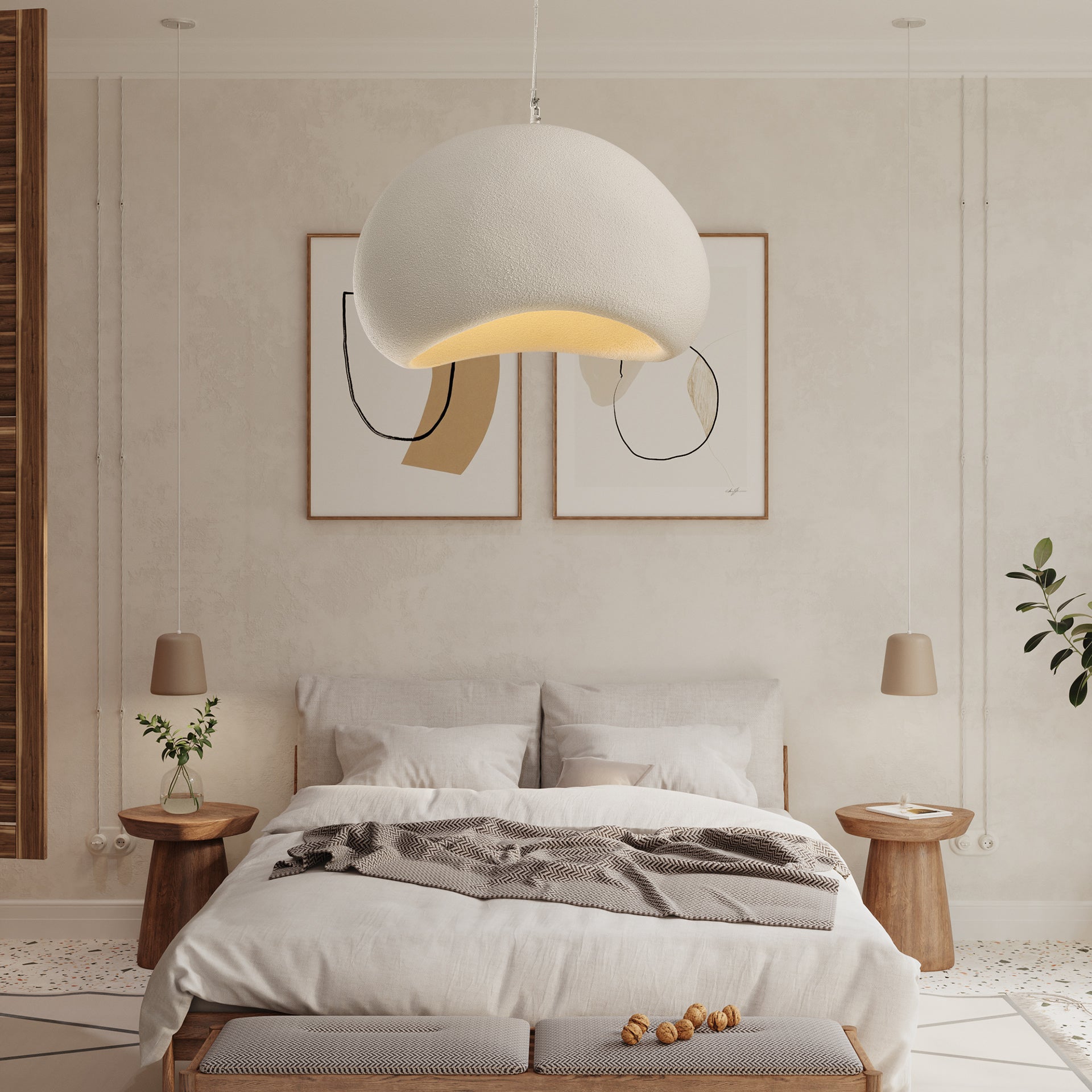 Ocara Moderne Minimalistische Harz Pendelleuchte-Letslighting