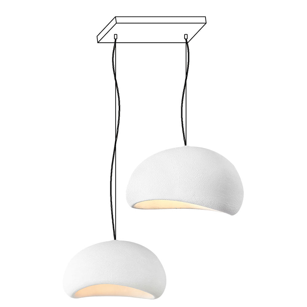Lustra Kronleuchter Rau Kombination Wabi-Sabi-Letslighting