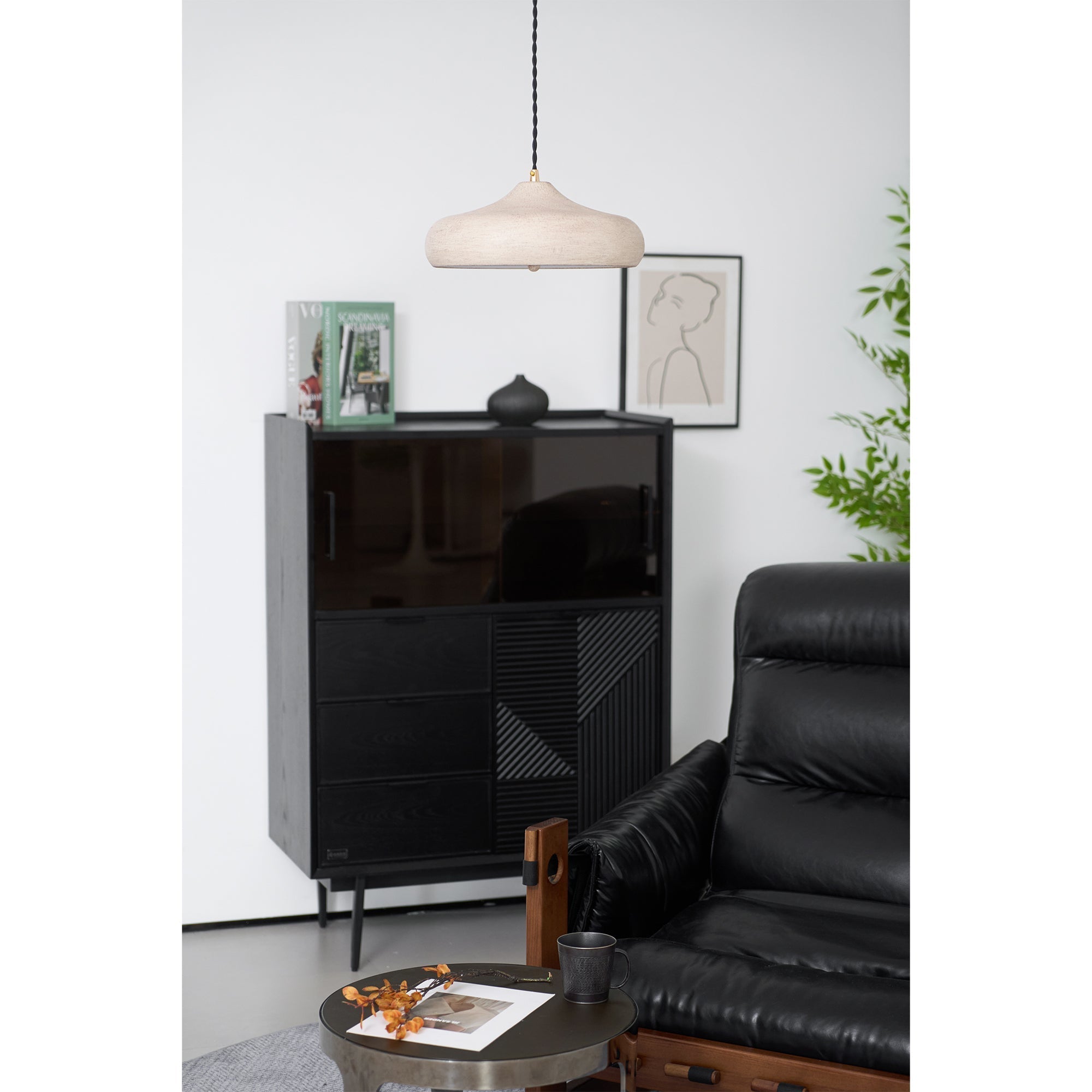 Etalyra Schwarz Pendelleuchte-Letslighting