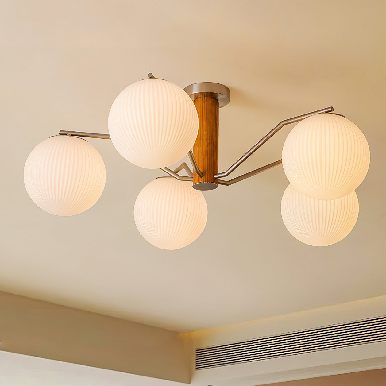 Deckenleuchte LED Glühbirne Globus Einbau Wohnzimmer-Letslighting