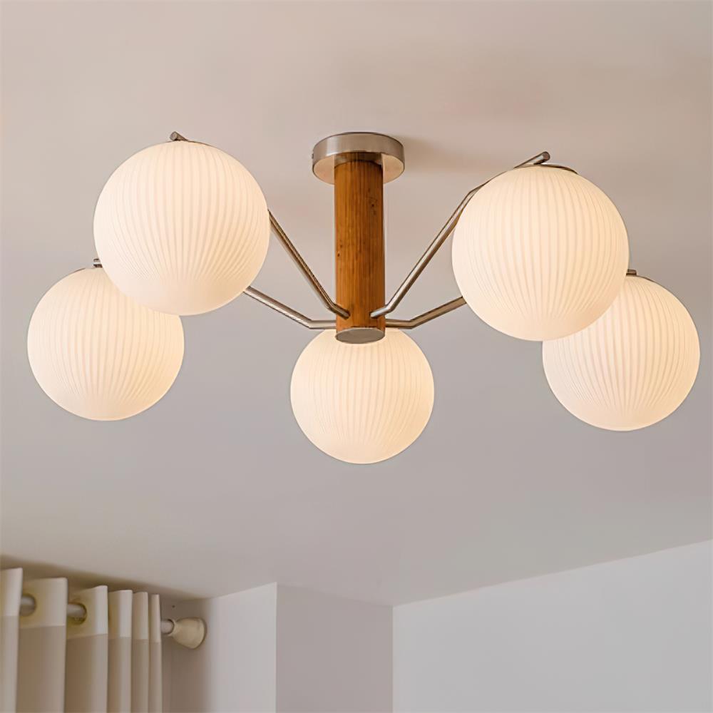Deckenleuchte LED Glühbirne Globus Einbau Wohnzimmer-Letslighting