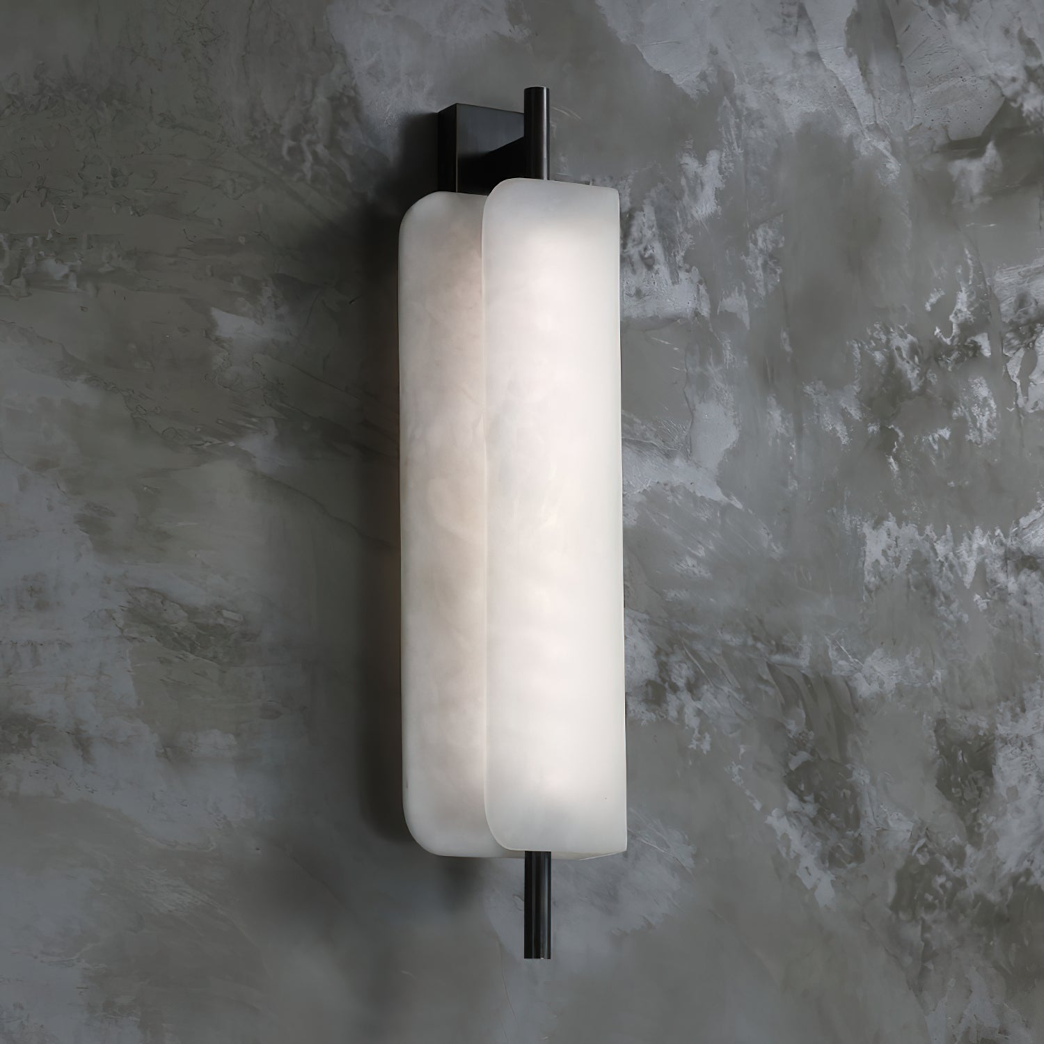 Cenore Modern Minimalist White Alabaster Wall Lamp - Letslighting