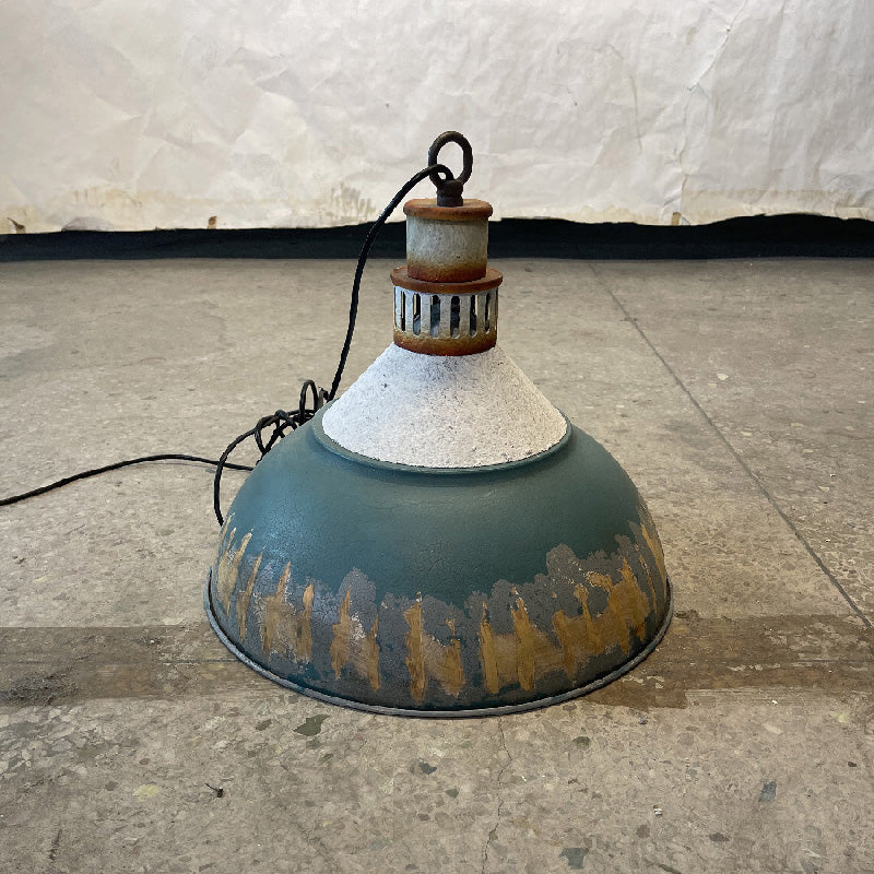 Avynor Blau Vintage Industrial Pendelleuchte-Letslighting