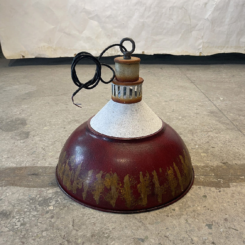 Avynor Blau Vintage Industrial Pendelleuchte-Letslighting