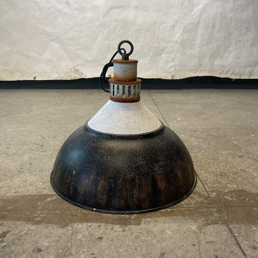 Avynor Blau Vintage Industrial Pendelleuchte-Letslighting