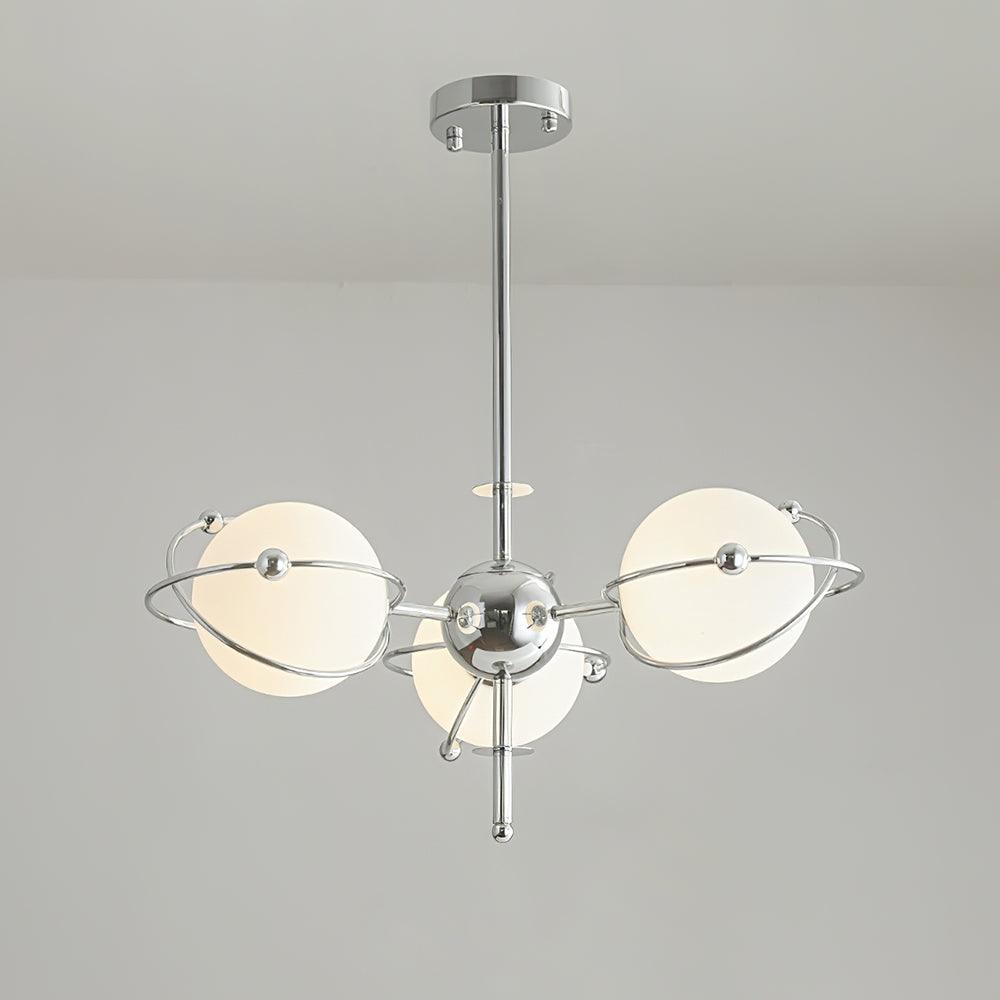 Zomarion Hochwertiger Nordischer Kunstglas-Kronleuchter-Letslighting