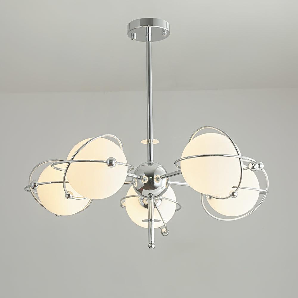 Zomarion Hochwertiger Nordischer Kunstglas-Kronleuchter-Letslighting