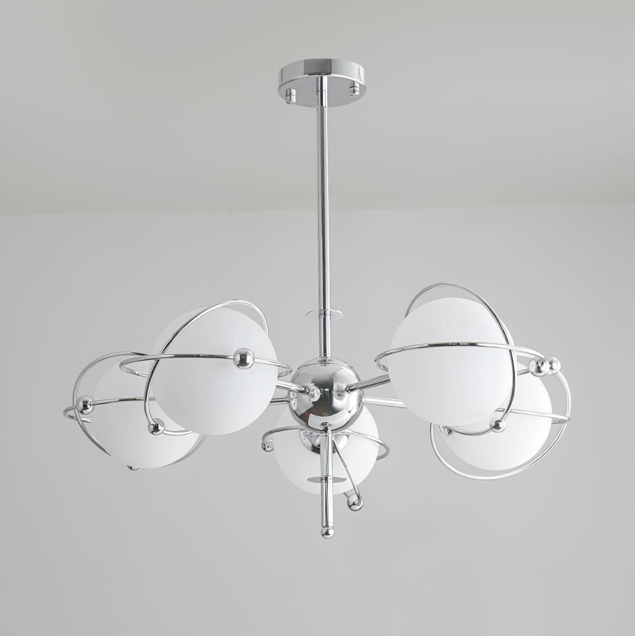 Zomarion Hochwertiger Nordischer Kunstglas-Kronleuchter-Letslighting