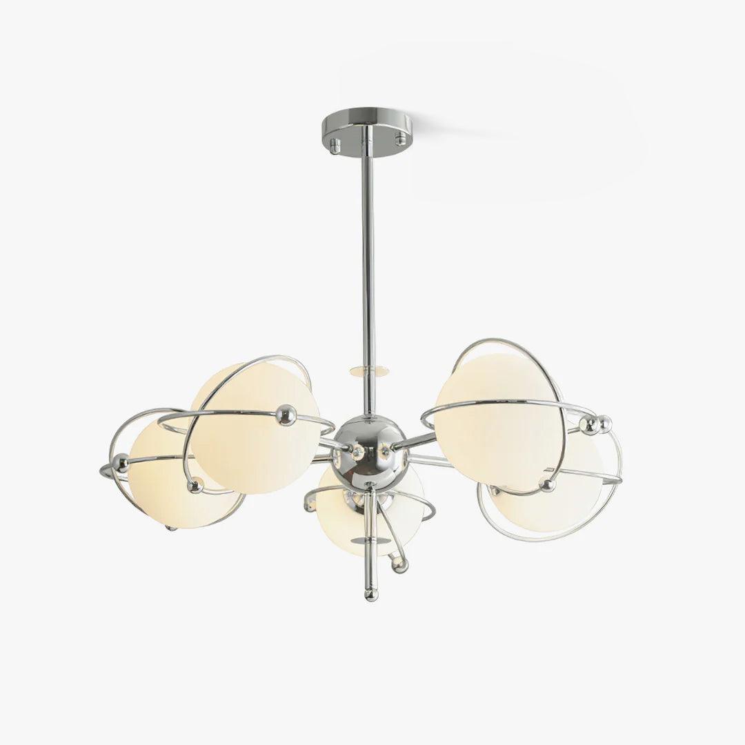 Zomarion Hochwertiger Nordischer Kunstglas-Kronleuchter-Letslighting