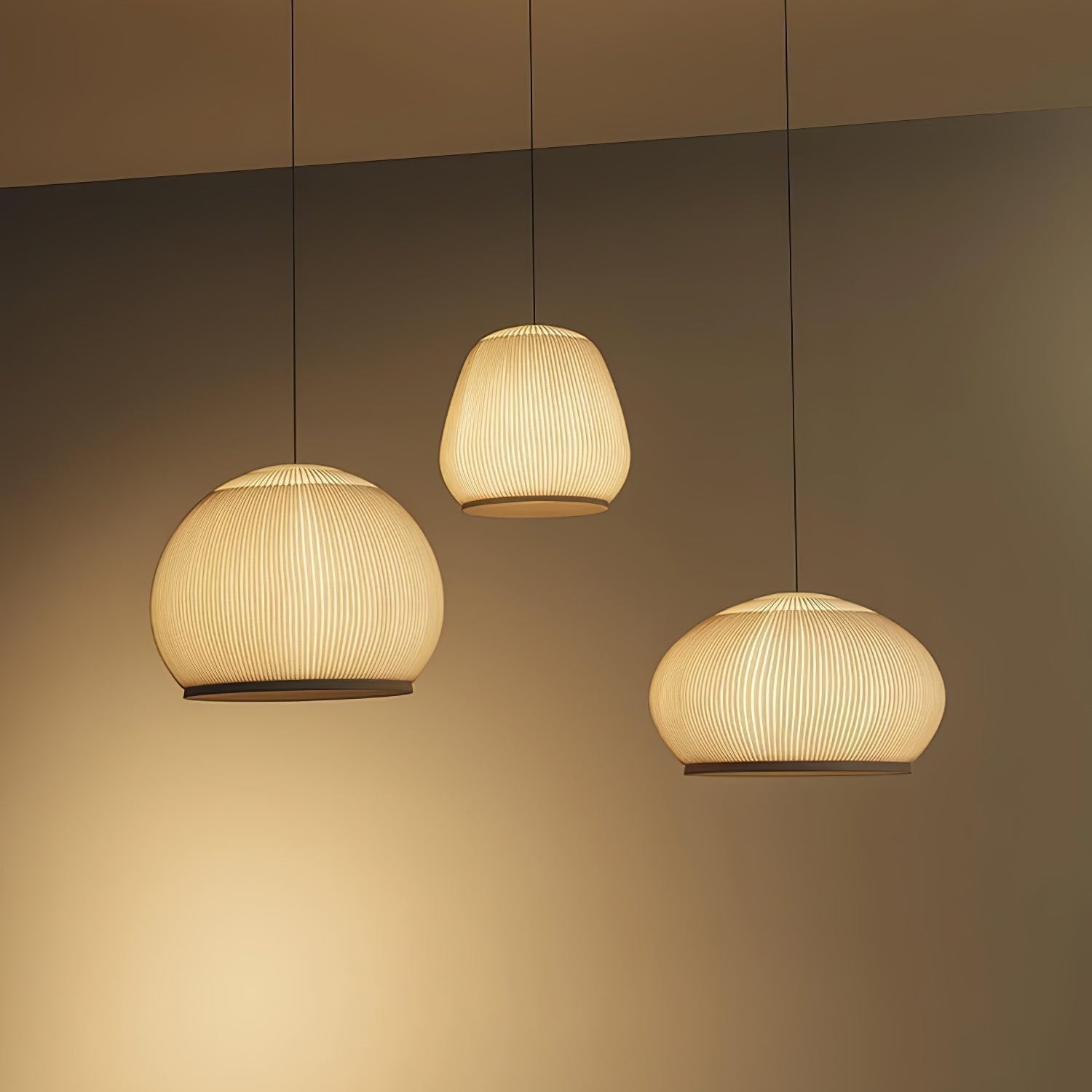 Blythe Minimalistisch Stoff Pendelleuchte Leuchte-Letslighting