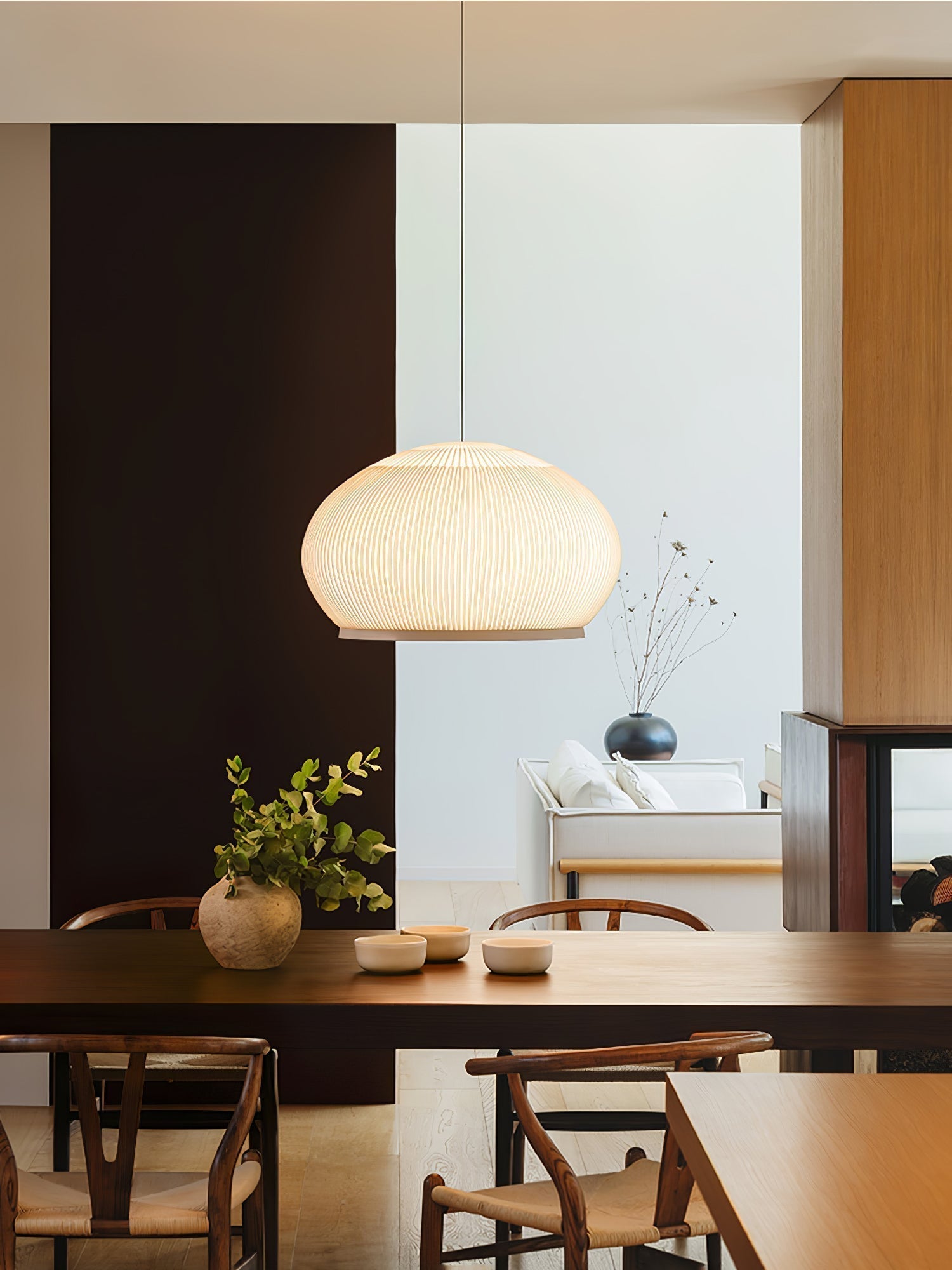 Blythe Minimalistisch Stoff Pendelleuchte Leuchte-Letslighting