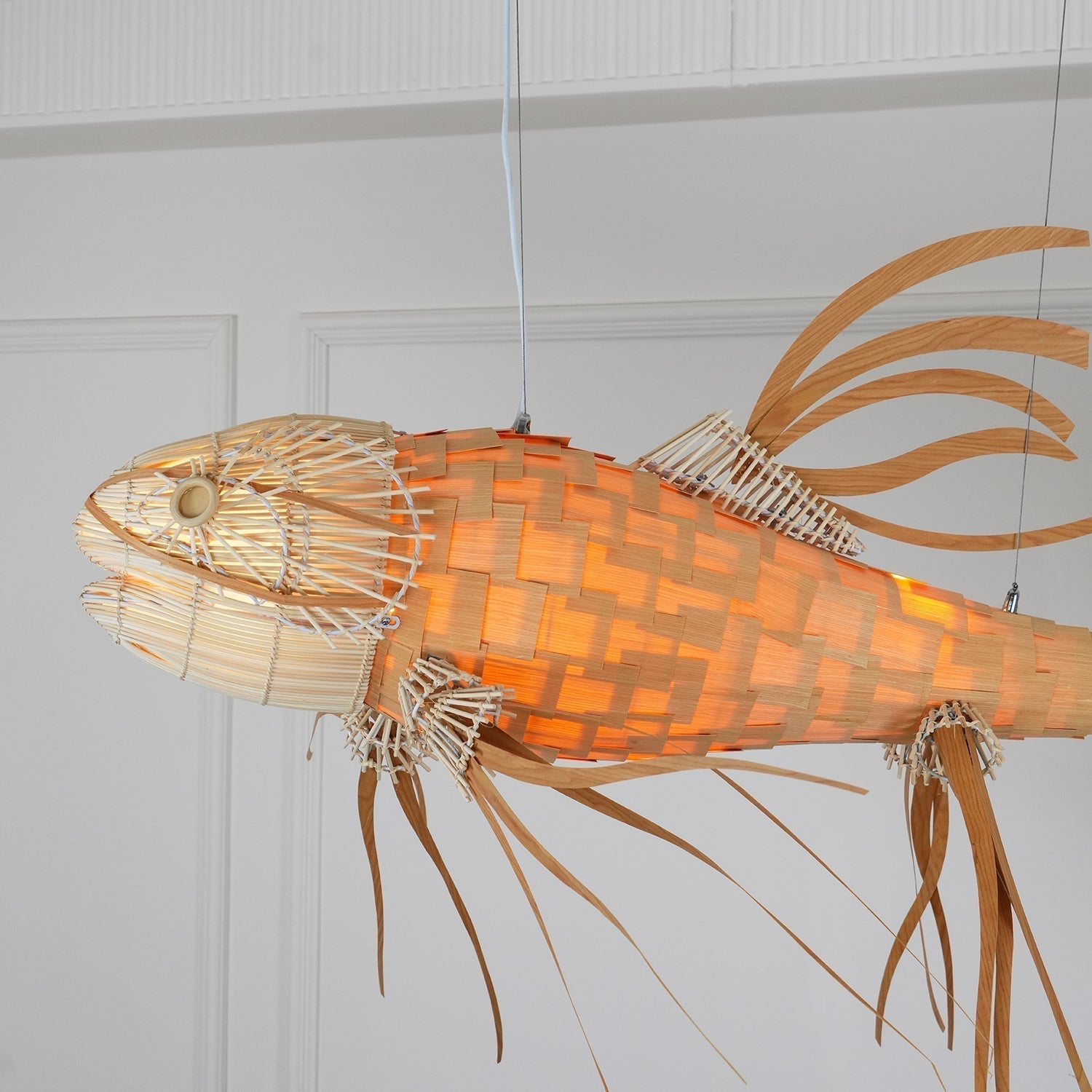Koi Chandelier - Blowlighting
