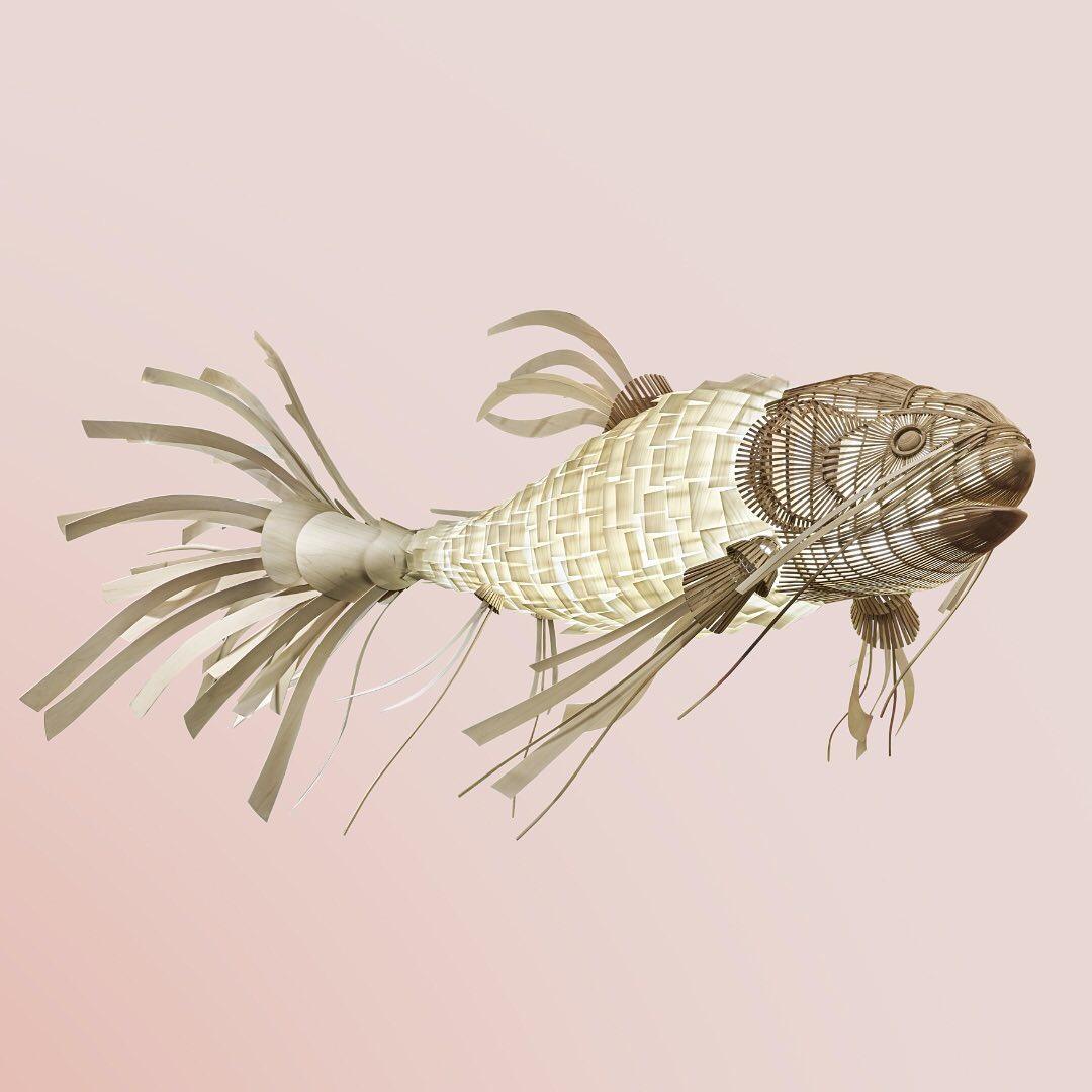 Koi Chandelier - Blowlighting