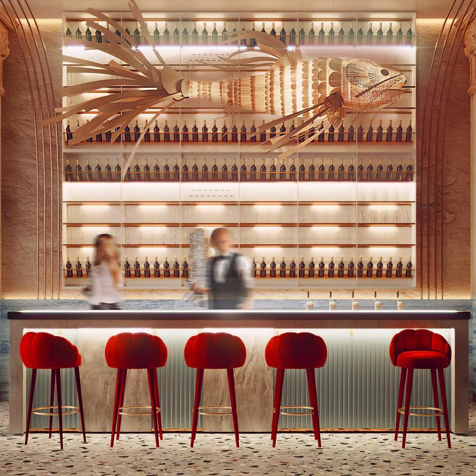 Koi Chandelier - Blowlighting