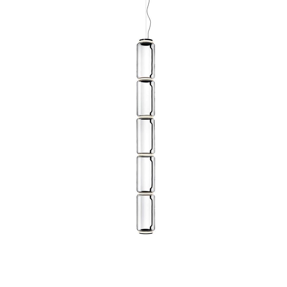 Virelo Stacked Glass Cylinder Pendant Light - Letslighting
