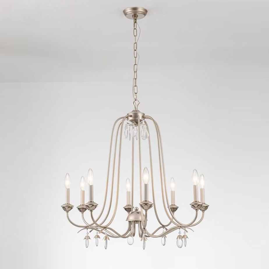 Ocara Vintage Luxus Messing Kristall Kronleuchter-Letslighting