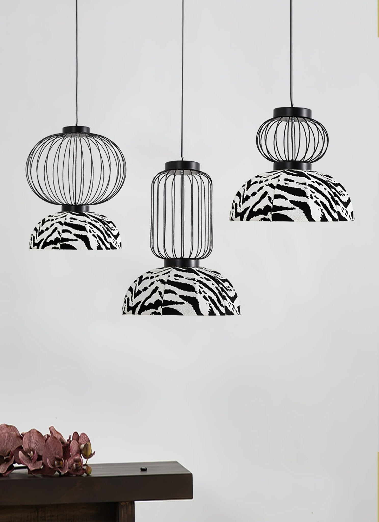 Forge Industrielle Stoff-Pendelleuchte-Letslighting