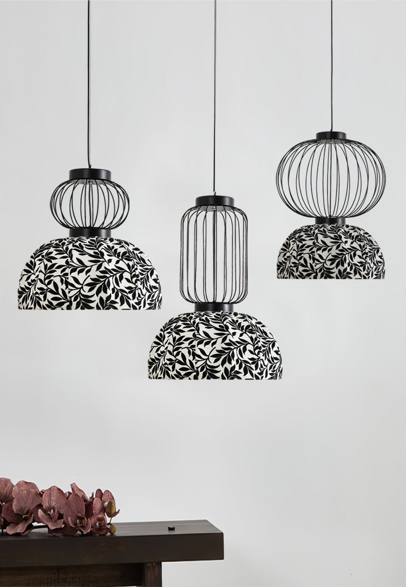 Forge Industrielle Stoff-Pendelleuchte-Letslighting
