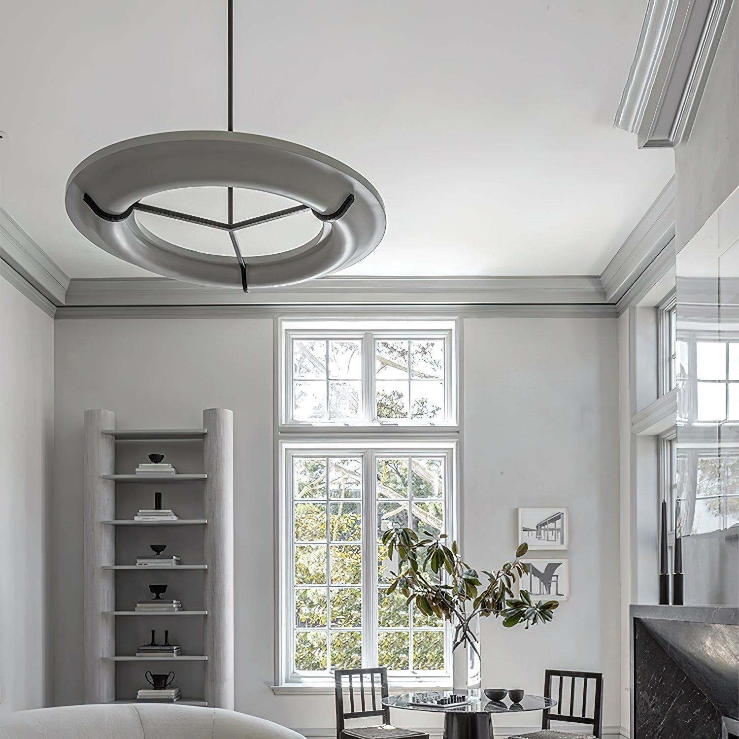 Eldorora Modern Minimalist Brass Alabaster Chandelier - Letslighting