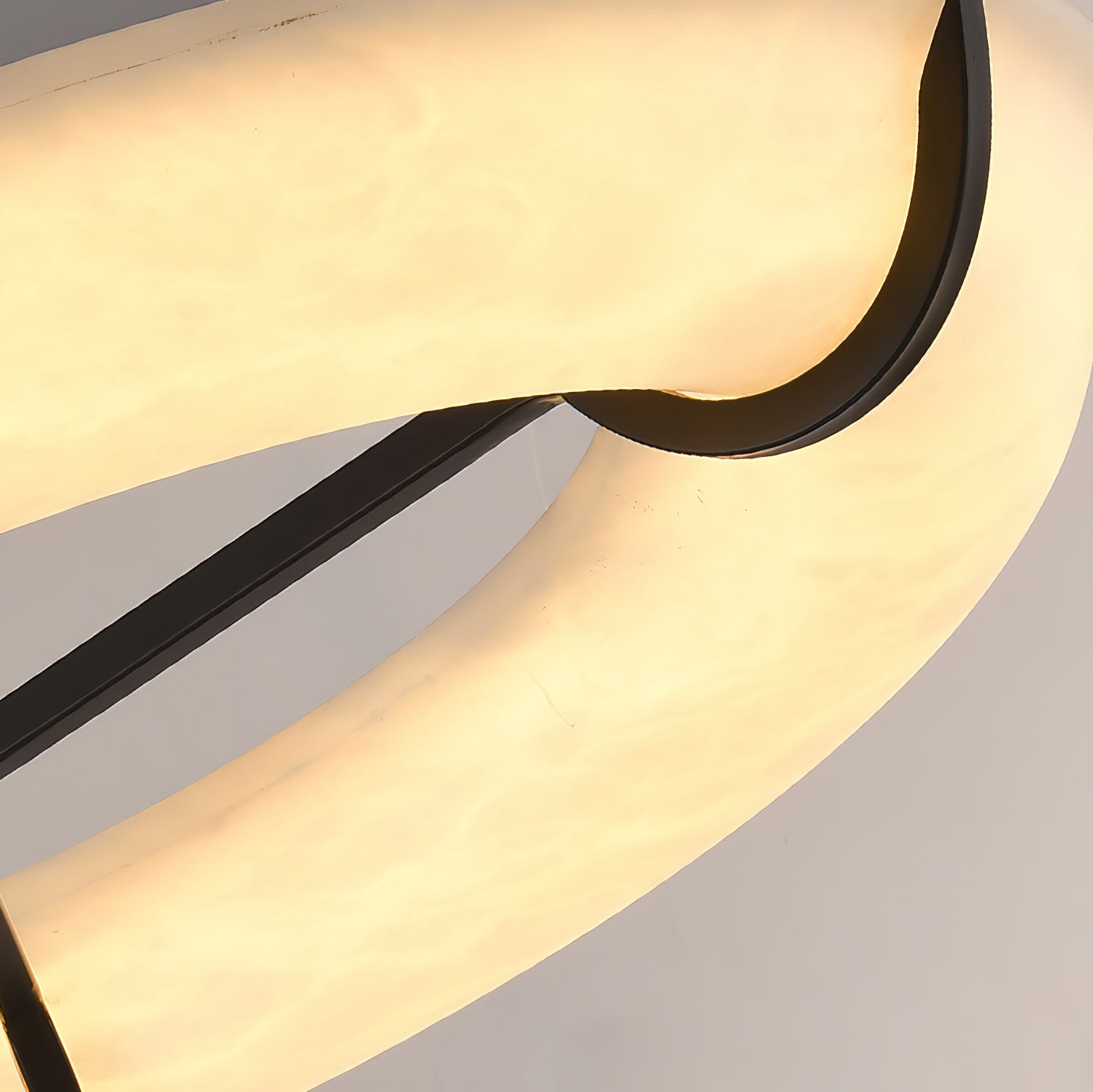 Eldorora Modern Minimalist Brass Alabaster Chandelier - Letslighting