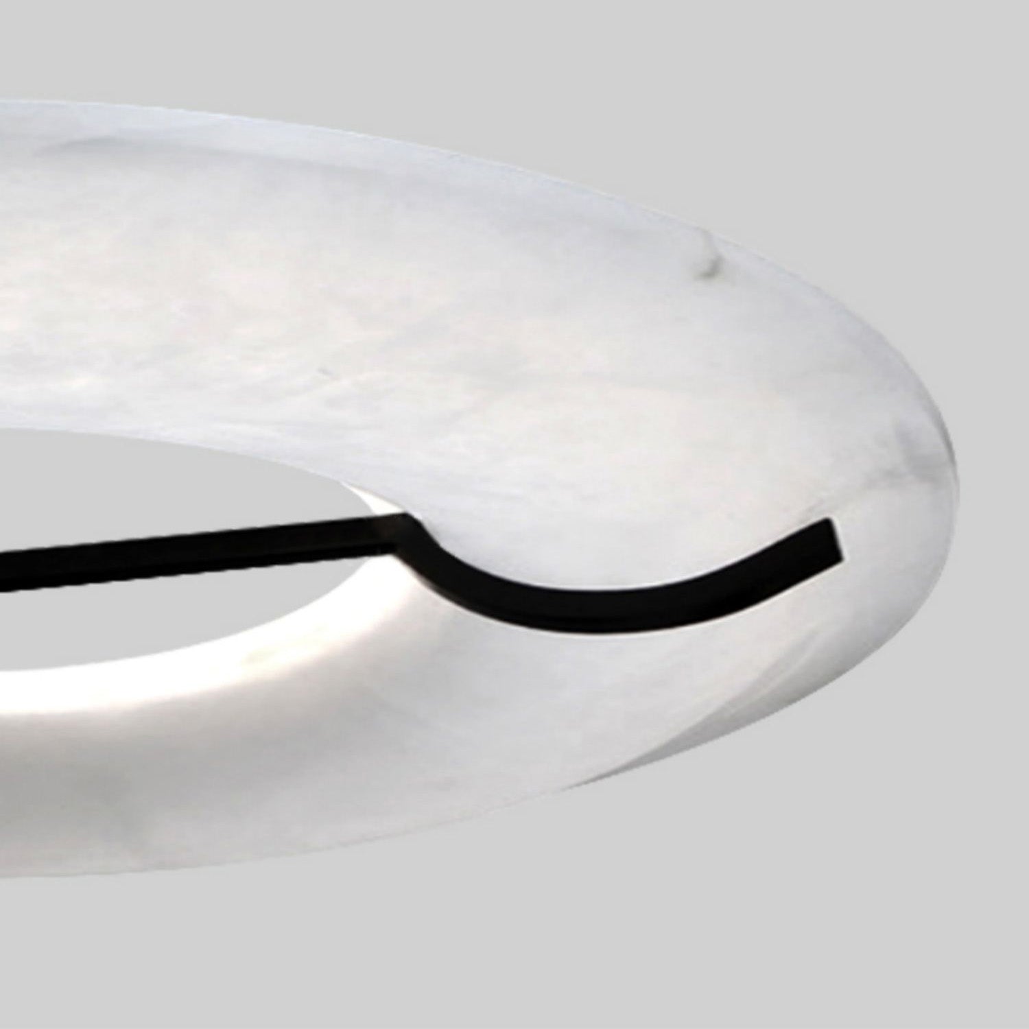 Eldorora Modern Minimalist Brass Alabaster Chandelier - Letslighting