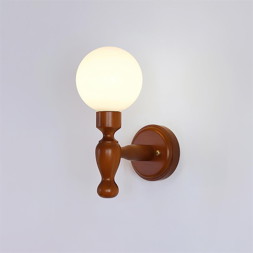 Mapleleaf Moderne Wandleuchte aus Holz-Letslighting