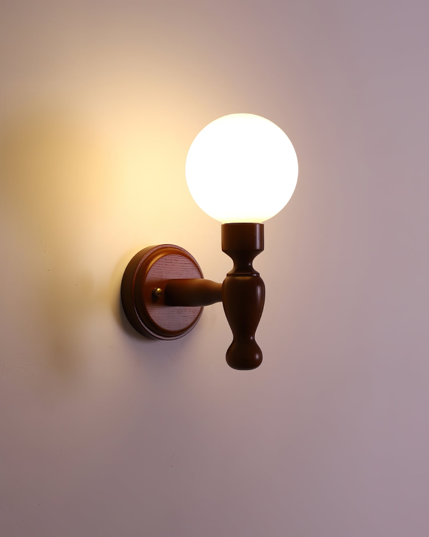 Mapleleaf Moderne Wandleuchte aus Holz-Letslighting